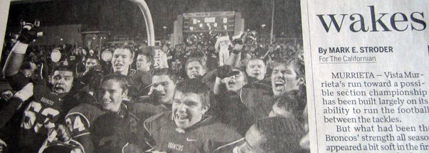 Joel Balkow joining varsity football team